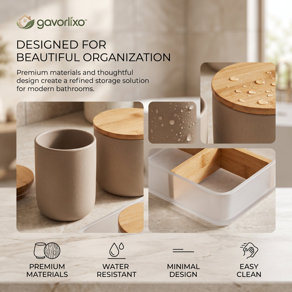 gavorlixo™ Elegant Bathroom Storage System