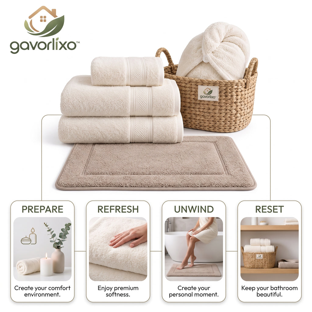 gavorlixo™ Signature Bath Comfort Set
