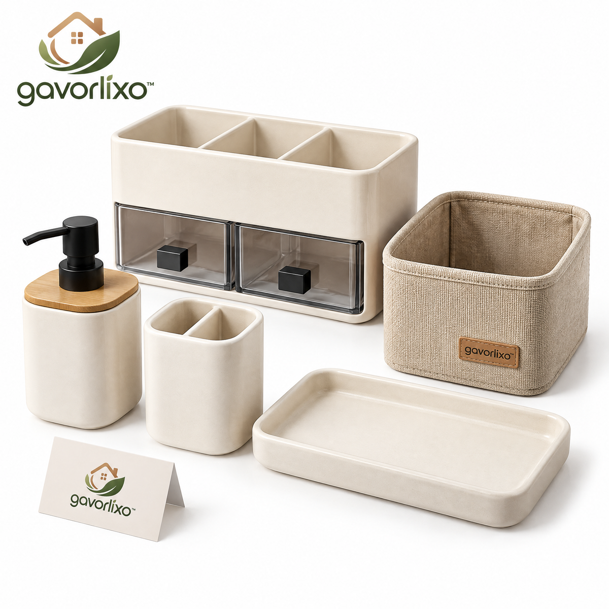 gavorlixo™ Elegant Bathroom Storage System