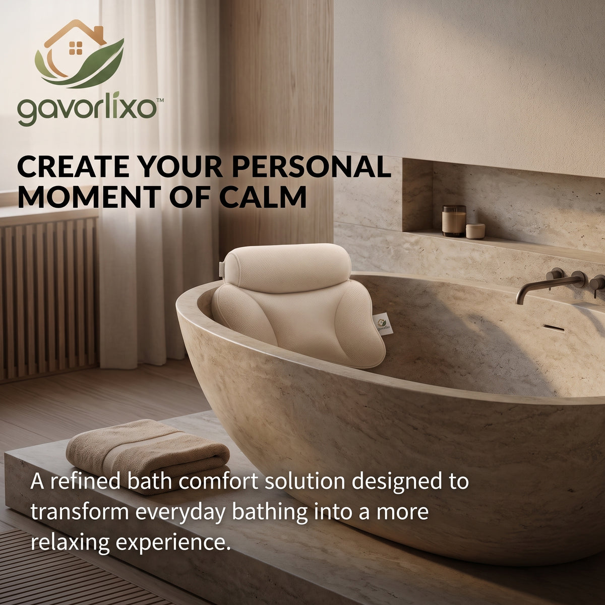 gavorlixo™ Premium Bath Pillow Collection