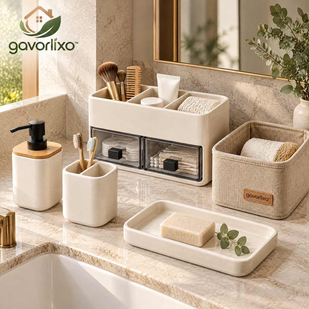 gavorlixo™ Elegant Bathroom Storage System