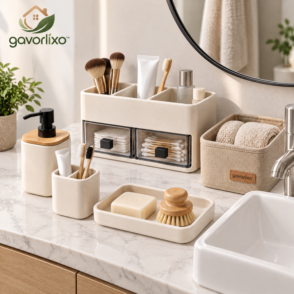 gavorlixo™ Elegant Bathroom Storage System