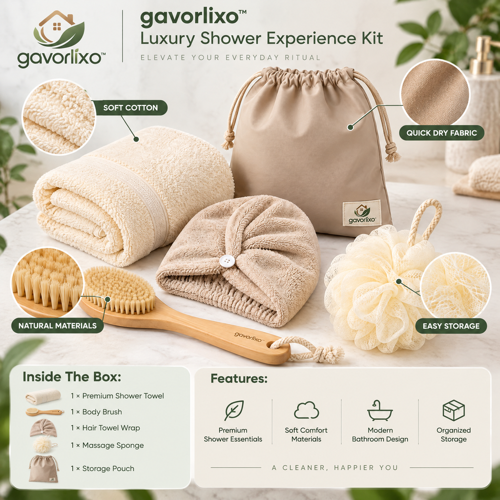 gavorlixo™ Luxury Shower Experience Kit