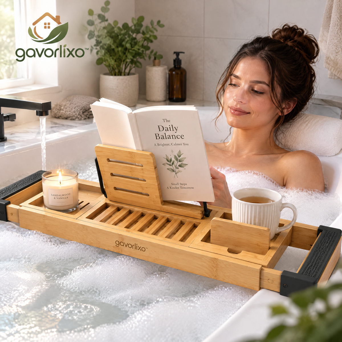gavorlixo™ Elegant Bath Tray Organizer