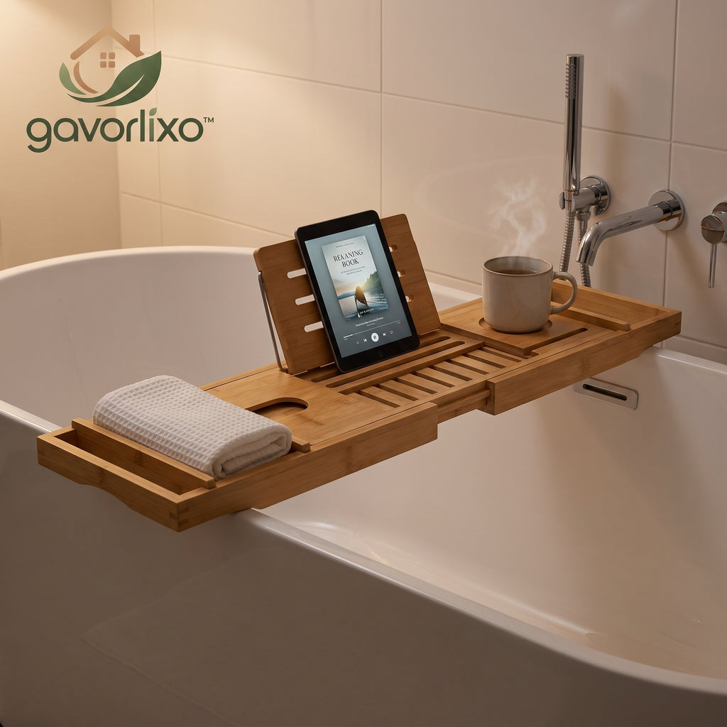 gavorlixo™ Elegant Bath Tray Organizer