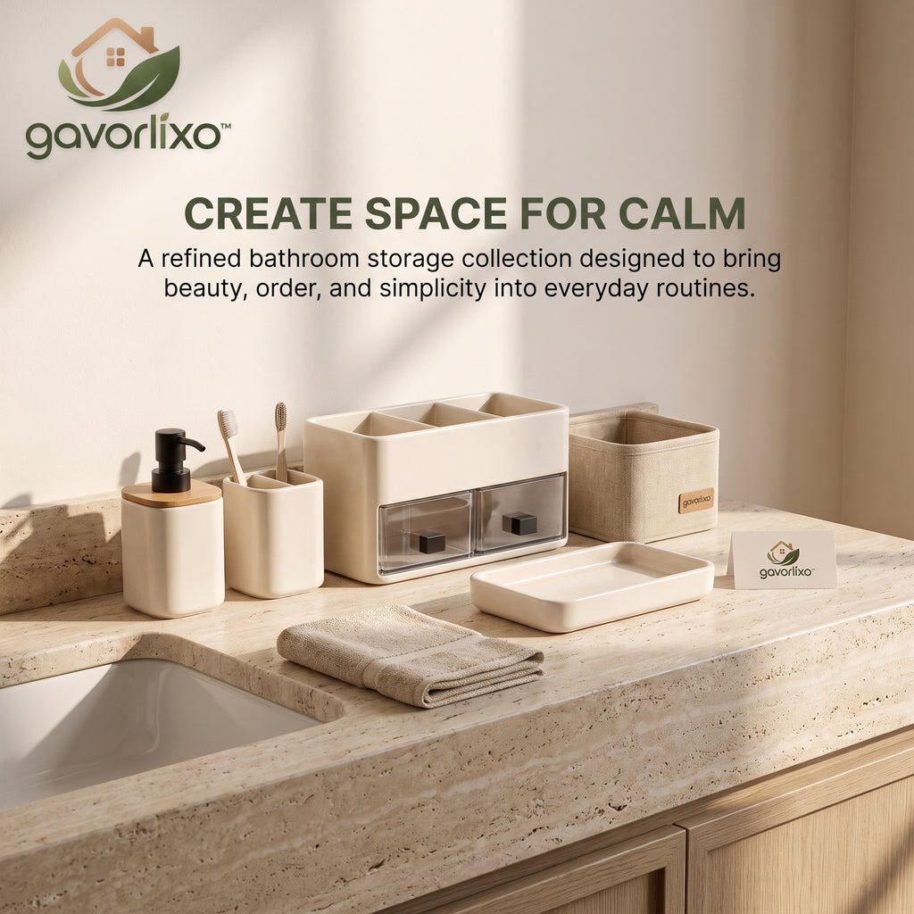 gavorlixo™ Elegant Bathroom Storage System