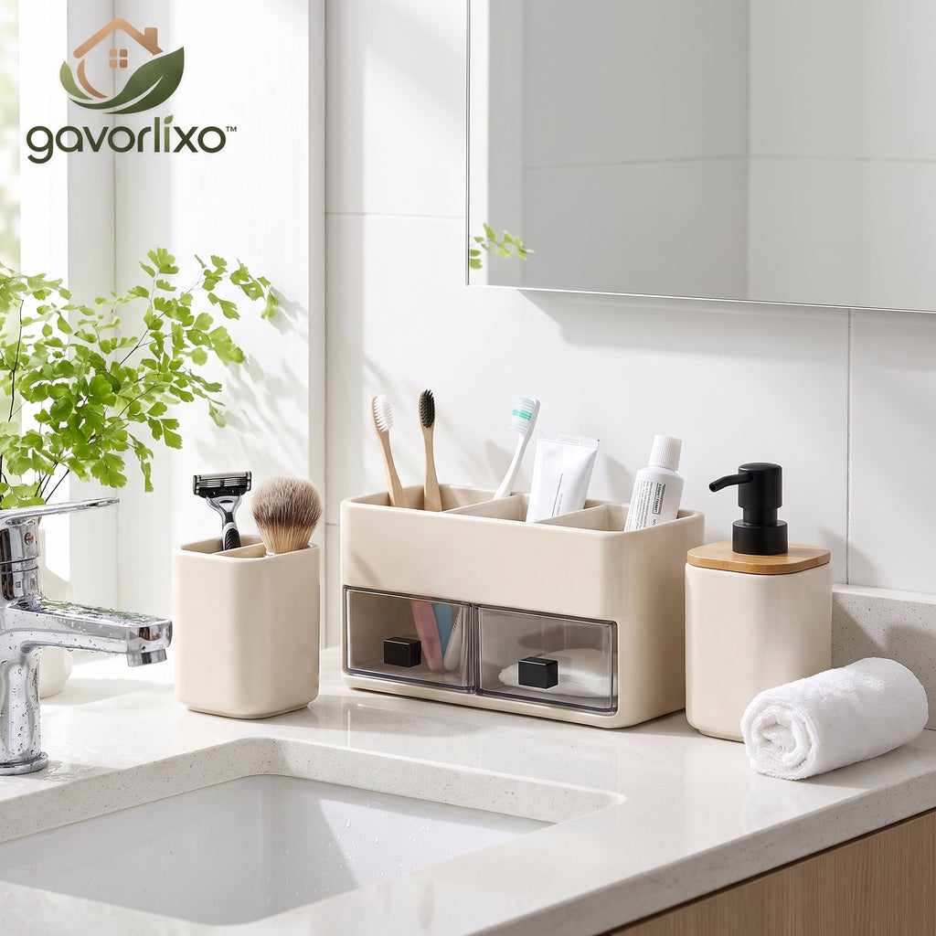 gavorlixo™ Elegant Bathroom Storage System