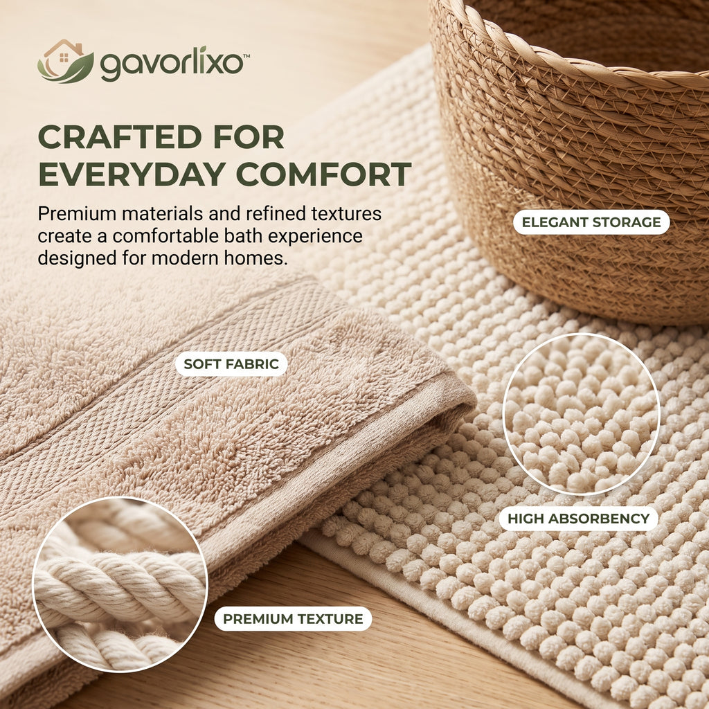 gavorlixo™ Signature Bath Comfort Set
